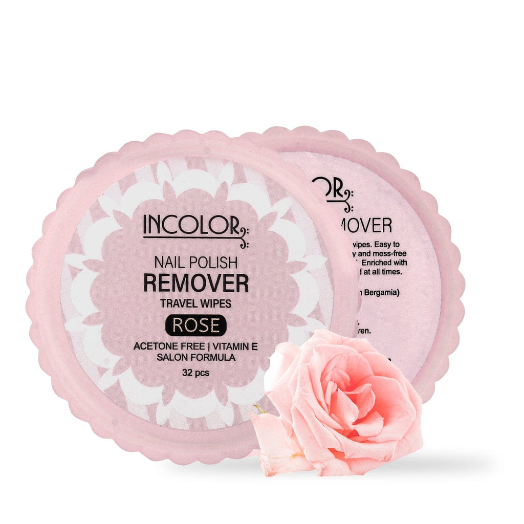 Nail Polish Remover Travel Wipes Incolor Cosmetics